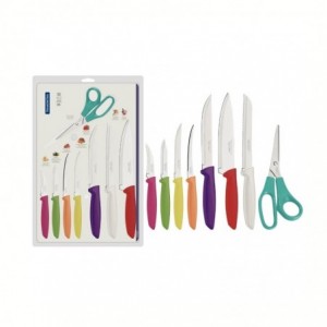 Tramontina Knife Set 8PC Plenus Multi Colour