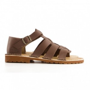 Bata Safari Mens Sandal Open Toe - Cognac - Size 11