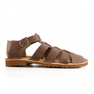 Bata Safari Mens Sandal Close Toe - Cognac - Size 10
