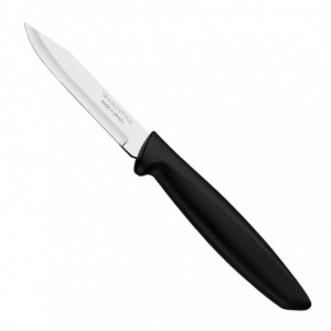 Tramontina Paring Peeling Knife Smooth - Black - 8cm