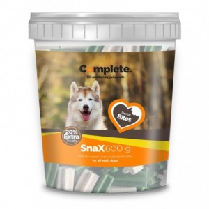 Complete Snax Dog Treat Mint Dental Bites Semi Moist 600g