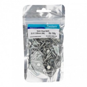 Ifasten Semi Clout Nail 25mmx2mm 250g Per Pack