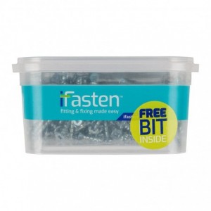 Ifasten CBC Square NO6 ZP 3.5mmx16mm 500 Per Tub + Bit