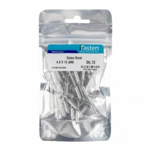 Ifasten Rivet Dome 4.8mmx15mm - 25 Per Pack