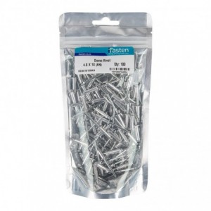 Ifasten Rivet Dome 4.8mmx18mm - 100 Per Pack