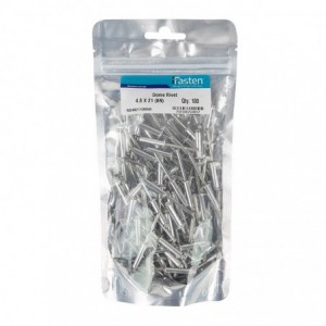 Ifasten Rivet Dome 4.8mmx21mm - 100 Per Pack
