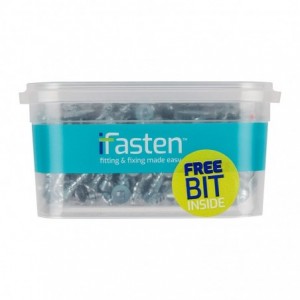 Ifasten Cbc Square NO8 ZP 4.2mmx16mm 500 Per Tub + Bit