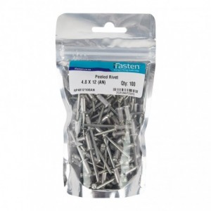 Ifasten Rivet Peeled 4.8mmx12mm - 100 Per Pack