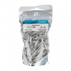 Ifasten Rivet Peeled 4.8mmx15mm - 100 Per Pack