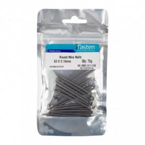 Ifasten Round Wire Nail 63mmx3.15mm 75g Per Pack