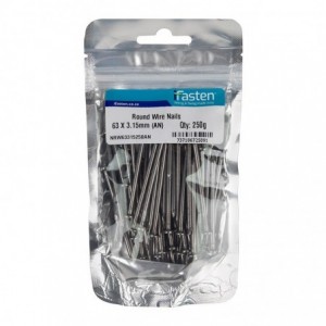 Ifasten Round Wire Nail 63mmx3.15mm 250g Per Pack