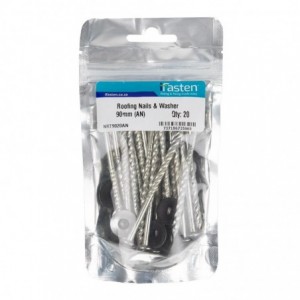 Ifasten Nail Roofing With Washer 90mm 20 Per Pack