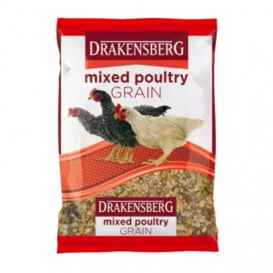 Drakensberg Red Bag Mixed Poultry Grain - 1kg
