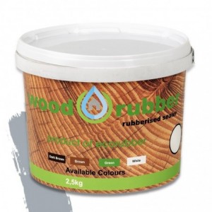 Eco Rubber Wood Rubber - 2.5kg - Light Grey