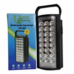 United Rechargeable Emergency Light with USB 24SMD