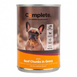 Complete Dog Food Tin Chicken Chucks 385g