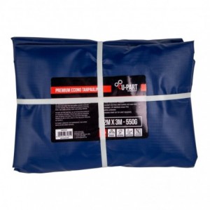 U-Part Tarpaulin PVC 550g Econo 2x3m - Blue