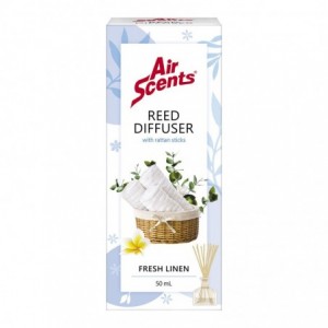 Air Scents Reed Diffuser Fresh Linen 50ml