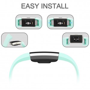 Fitbit Charge 2 Band - Classic Edition Adjustable Comfortable Replacement Strap for Fit bit Charge 2 (No Tracker) -  Teal