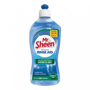 Mr Sheen Dishwasher Automatic Rinse Aid Zero 500ml