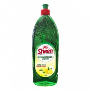 Mr Sheen Dishwashing Liquid - Fresh Lemon - 750ml