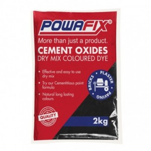Powafix Cement Oxide Powder – Black - 2kg
