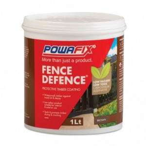 Powafix Fence Defence - Brown - 1L
