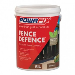 Powafix Fence Defence - Brown - 5L
