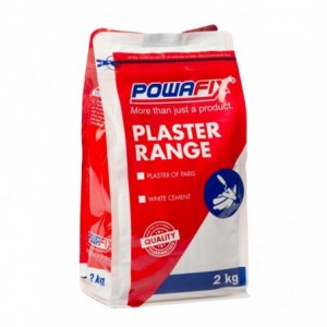 Powafix Plaster Range White Cement - 2kg