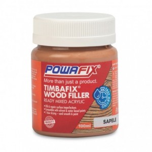 Powafix Timbafix Wood Filler - Sapele - 100ml