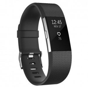 Fitbit Charge 2 Band - Classic Edition Adjustable Comfortable Replacement Strap for Fit bit Charge 2 (No Tracker) -  Black