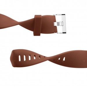 Fitbit Charge 2 Band - Classic Edition Adjustable Comfortable Replacement Strap for Fit bit Charge 2 (No Tracker) - Brown
