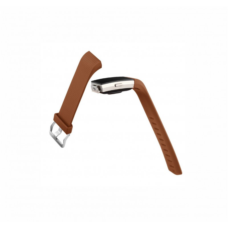 Fitbit Charge 2 Band - Classic Edition Adjustable Comfortable Replacement Strap for Fit bit Charge 2 (No Tracker) - Brown
