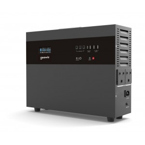 Geewiz PURE SINE Portable Inverter / Power Station (5 HOUR BATTERY LIFE) KIT - All-in-One Inverter - With 1000Wh BUILT-IN LITHIUM Battery (+-3000 cycles) 1kW / 1000W + Bluetooth (2 YEAR WARRANTY)