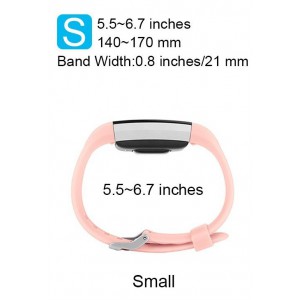 Fitbit Charge 2 Band - Classic Edition Adjustable Comfortable Replacement Strap for Fit bit Charge 2 (No Tracker) - Blush Pink