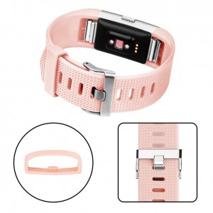Fitbit Charge 2 Band - Classic Edition Adjustable Comfortable Replacement Strap for Fit bit Charge 2 (No Tracker) - Blush Pink