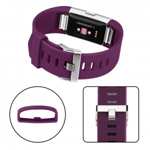 Fitbit Charge 2 Band - Classic Edition Adjustable Comfortable Replacement Strap for Fit bit Charge 2 (No Tracker) - PLUM