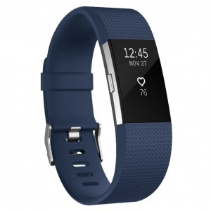 Fitbit Charge 2 Band - Classic Edition Adjustable Comfortable Replacement Strap for Fit bit Charge 2 (No Tracker) - Blue