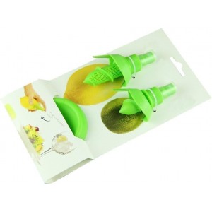 Citrus Sprayer Set – 2 Sizes + Holder with Screw-Lock – Instant Lemon &amp; Lime Spritz