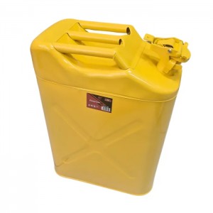 Earth Jerry Can Non 4X4 Metal Diesel Yel 20L