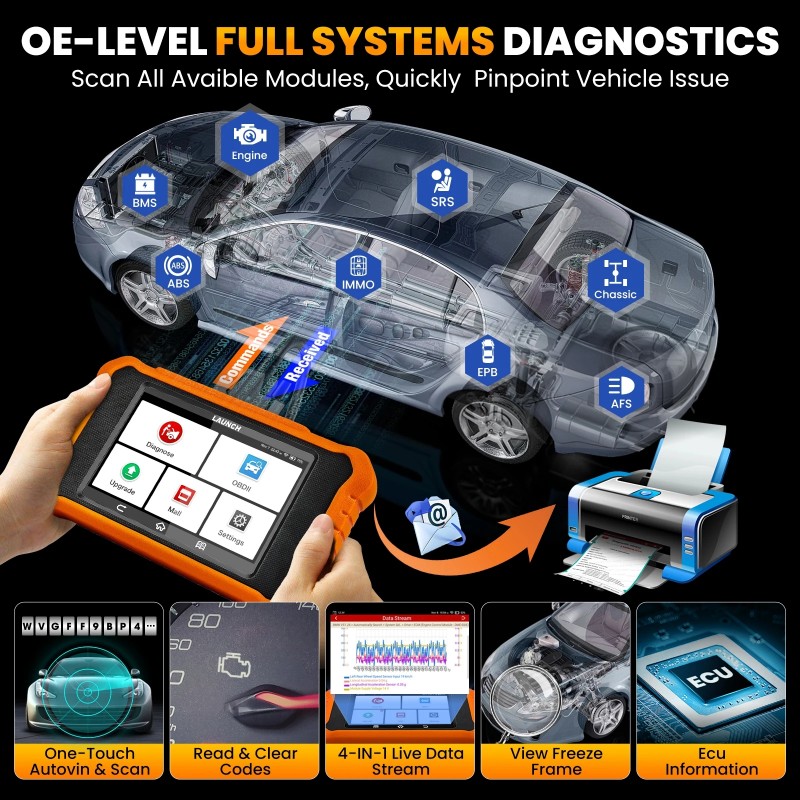 LAUNCH X431 Elite 2.0 Pro — Dealer-Grade Diagnostics for VAG
