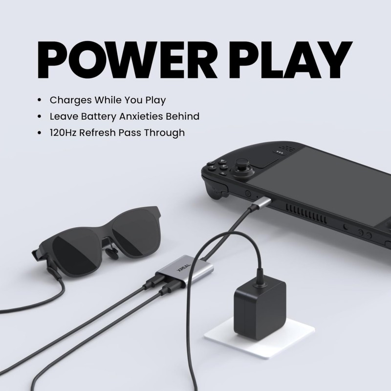 xreal one xreal eye xreal hub セット XREAL Hub — Power & Play Adapter for AR Glasses - GeeWiz