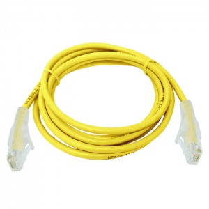 Linkbasic FLY-6-2Y  2 Meter UTP Cat6 Patch Cable Yellow