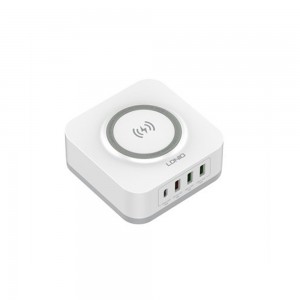LDNIO Desktop Wireless Charging Station — Stay Powered- Cut the Clutter