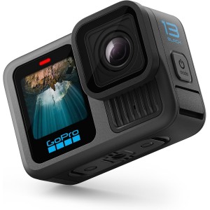GoPro HERO13 Black – 5.3K/60 Waterproof Action Camera with HB-Series Lens Compatibility
