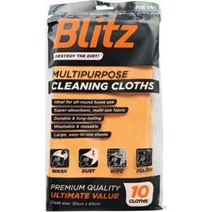 Tevo Blitz 10PACK Premium Cloths 30X60CM