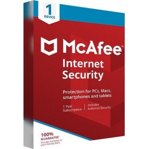 McAfee 1-Year Internet Security OEM