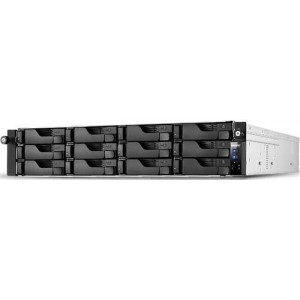 12 Bay NAS/ Intel 9th Xeon E-2224/ 8GB DDR4 ECC UDIMM/ GbE x4/ M.2 Drive Slots x2 (22110/2280/2260/2242 SATA/NVMe SSD)/ PCIe Ge