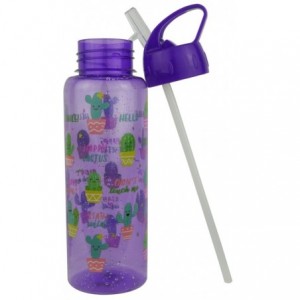 Casey Fliptop 750ml Purple Water Bottle Retail
