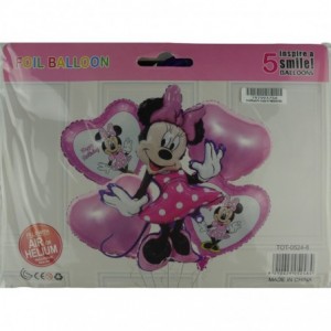 Casey 5pc Mickey Themed Birthday Balloon Set